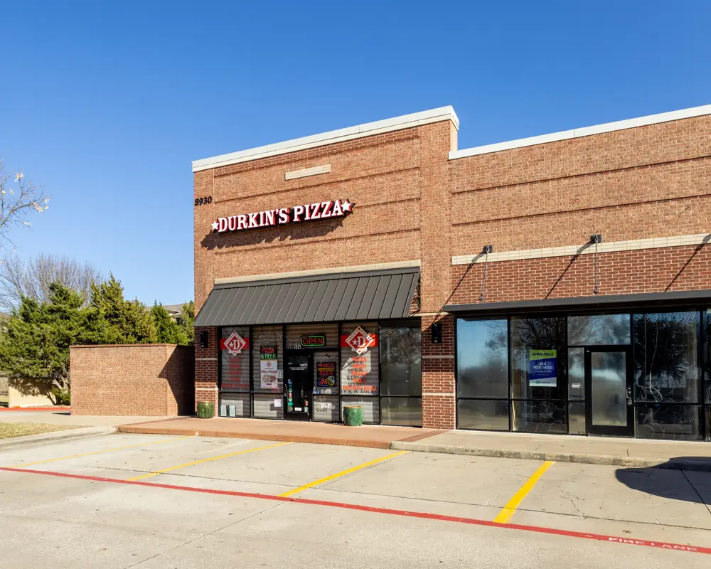 Durkin&rsquo;s Pizza storefront at 8930 State Hwy 121 Ste 594, West McKinney, TX